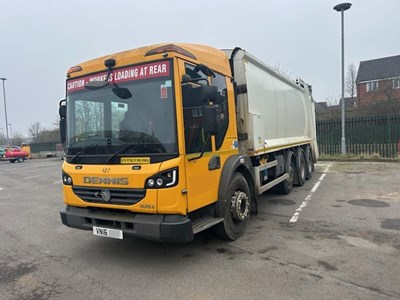 Lot 8 - 2016 Dennis Elite 6 8x4 Refuse Collection Vehicle Euro 6