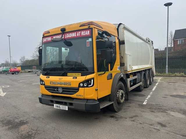 Lot 8 - 2016 Dennis Elite 6 8x4 Refuse Collection Vehicle Euro 6