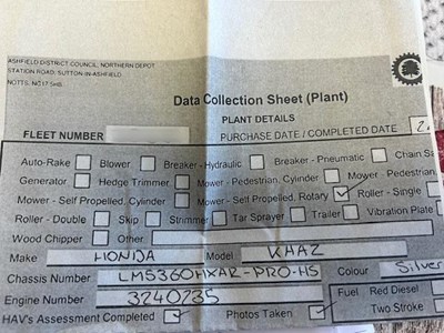 Lot 63 - Kaaz Mower with Honda GXV 160 Engine