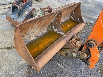 Lot 47 - 2014 Doosan DX63-3 Mini 6T Crawler Excavator Digger