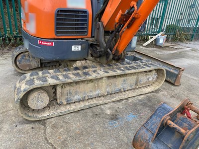 Lot 47 - 2014 Doosan DX63-3 Mini 6T Crawler Excavator Digger