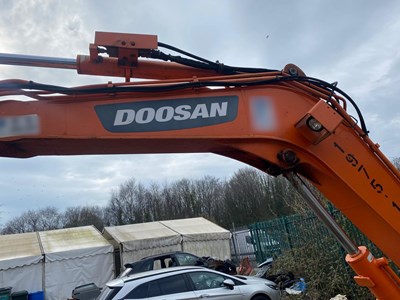 Lot 47 - 2014 Doosan DX63-3 Mini 6T Crawler Excavator Digger