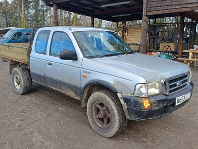 Lot 48 - 2004 (53 Plate) Ford Ranger 4x4 Farm Utility Truck Euro 3