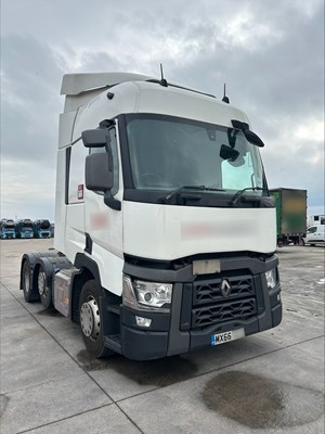 Lot 2 - 2017 (66 Plate) Renault T Series 6x2 Tractor Unit Euro 6