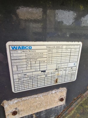 Lot 87 - 2017 Martin Williams DBT-2 Trailer