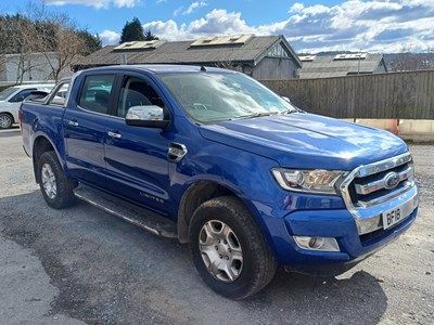 Lot 58 - 2018 Ford Ranger Limited 4x4 TDCI Double Cab Pick-Up Euro 6 NO VAT