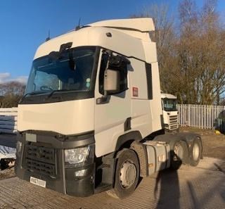 Lot 4 - 2017 (67 Plate) Renault T480 6x2 Tractor Unit Euro 6