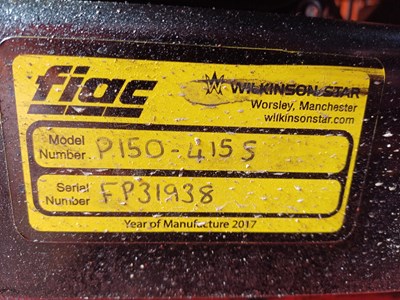 Lot 66 - 2017 FIAC Fuel Star Petrol Air Compressor 5.5HP 150L