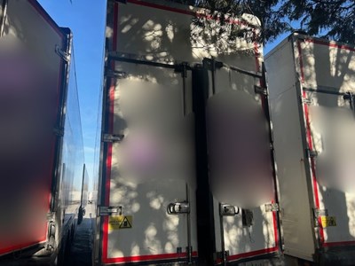Lot 21 - 2012 Gray & Adams Double Deck Fridge Trailer