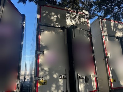 Lot 21 - 2012 Gray & Adams Double Deck Fridge Trailer