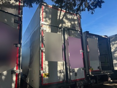 Lot 22 - 2012 Gray & Adams Double Deck Fridge Trailer