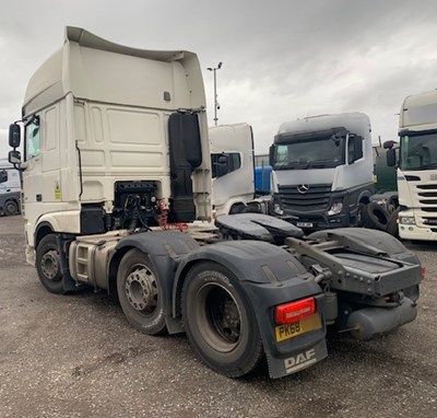 Lot 31 - 2018 (68 Plate) DAF XF 480 FTG 6x2 Tractor Unit Euro 6