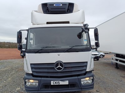 Lot 15 - 2015 Mercedes Atego 1524L 4x2 Fridge Body Rigid Euro 6