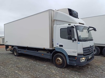 Lot 15 - 2015 Mercedes Atego 1524L 4x2 Fridge Body Rigid Euro 6
