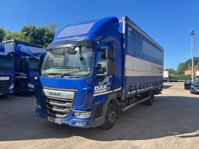 Lot 23 - 2019 (68 Plate) DAF LF 180 FA 12T 4x2 Rigid Curtainside Euro 6