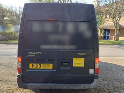 Lot 46 - 2013 Ford Transit 100 T260 FWD Panel Van Euro 5
