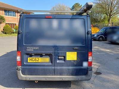 Lot 38 - 2012 (62 Plate) Ford Transit 100 T260 FWD Panel Van Euro 5