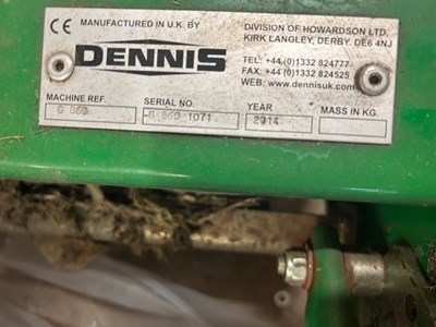 Lot 50 - 2014 Dennis Bowling Green Mower