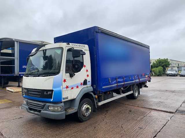 Lot 43 - 2014 DAF LA LF 45 Truck with Curtainsided Body Euro 5b