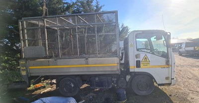 Lot 75 - 2012 Isuzu Trucks Grafter N35.150 Cage Tipper Euro 5
