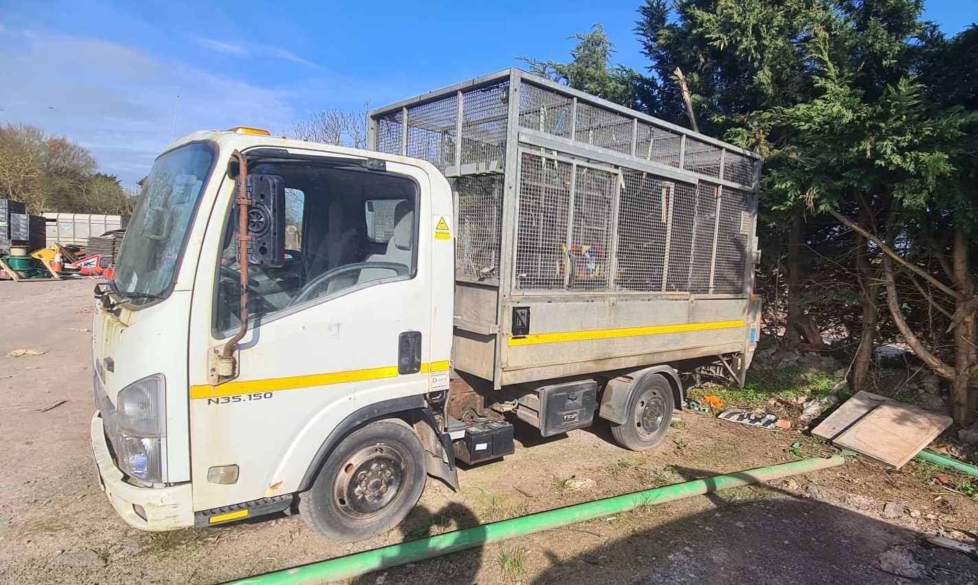 Lot 75 - 2012 Isuzu Trucks Grafter N35.150 Cage Tipper Euro 5