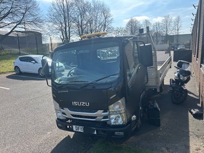 Lot 24 - 2019 Isuzu Grafter N35.125 Dropside Euro 6 NON RUNNER