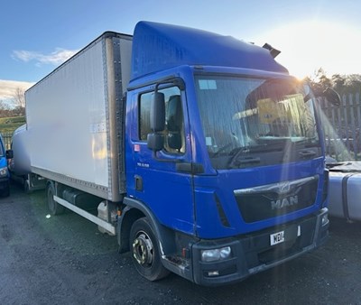 Lot 28 - 2014 MAN TGL 8.150 4x2 BB Box Euro 6