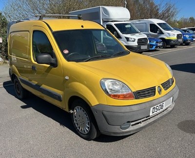 Lot 31 - 2006 (60 Plate) Renault Kangoo SL17 DCI 70 Panel Van Euro 6