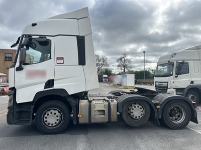 Lot 2 - 2019 Renault T480 Comfort 6x2 Tractor Unit Euro 6