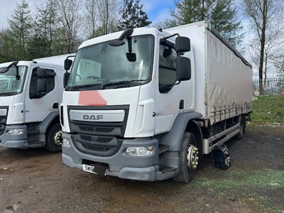 Lot 5 - 2016 DAF LF 220 Rigid Curtainside Euro 6 NON RUNNER