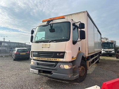 Lot 40 - 2012 Leyland DAF FA LF 55.220 18T Rigid Box Euro 5