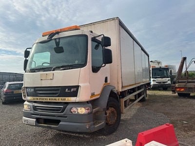 Lot 15 - 2012 Leyland DAF FA LF 55.220 18T Rigid Box Euro 5