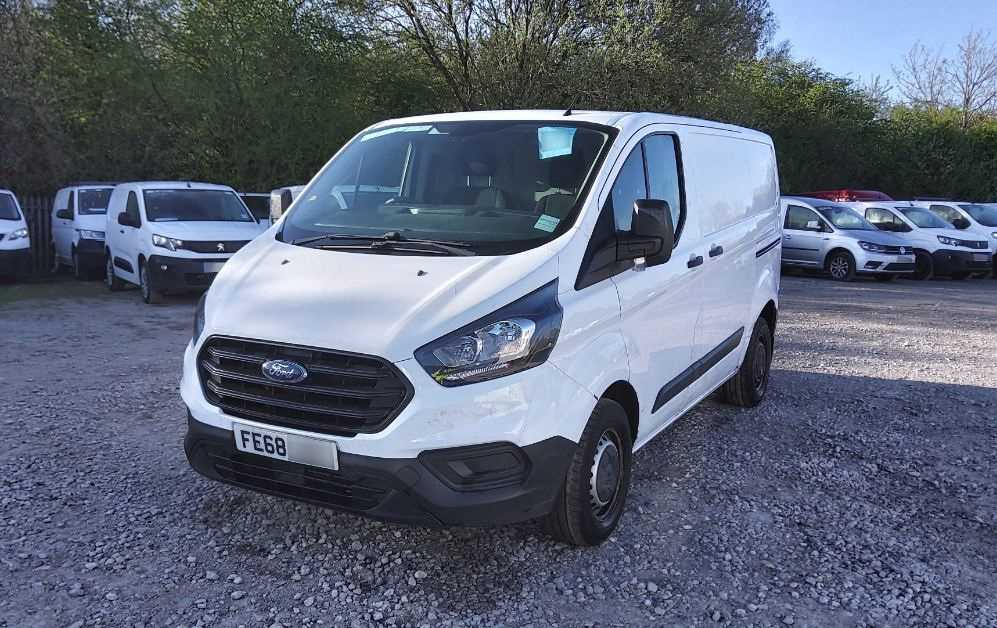 Lot 22 - 2018 (68 Plate) Ford Transit Custom 300 TDCI Panel Van Euro 6