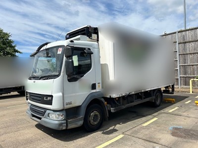 Lot 13 - 2013 (63 Plate) DAF LF 45 rigid fridge box Euro 6 NON RUNNER