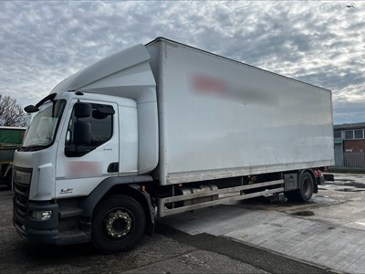 Lot 3 - 2016 (66 Plate) DAF LF250 18ft Box Rigid With Full Closure Tail Lift Euro 6 NON RUNNER