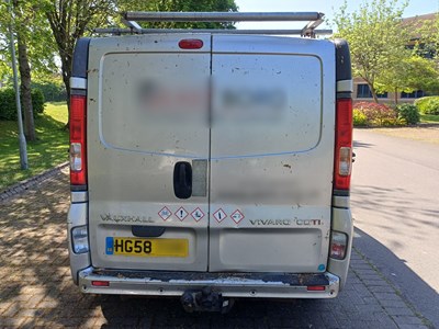 Lot 32 - 2009 (58 Plate) Vauxhall Vivaro Sportive CDTI SWB Panel Van Euro 4