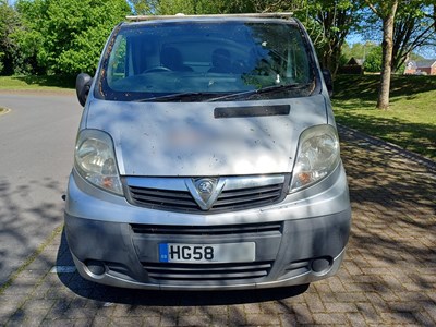 Lot 32 - 2009 (58 Plate) Vauxhall Vivaro Sportive CDTI SWB Panel Van Euro 4