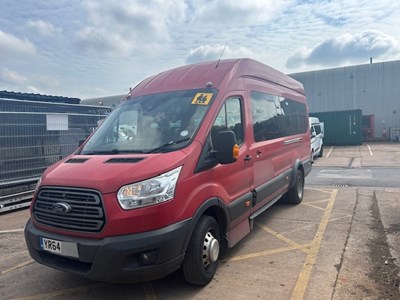 Lot 14 - 2014 (64 Plate) Ford Transit 460 Trend 16 Seat Minibus Euro 5