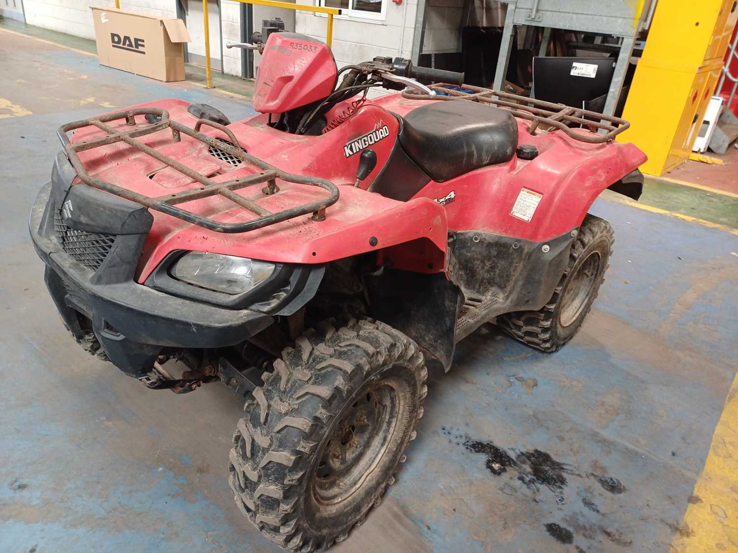 Lot 17 - 2008 Suzuki 450 AXI 4x4 KingQuad
