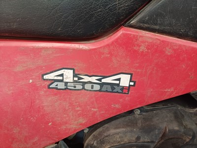 Lot 17 - 2008 Suzuki 450 AXI 4x4 KingQuad