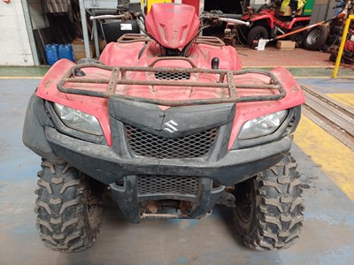 Lot 17 - 2008 Suzuki 450 AXI 4x4 KingQuad