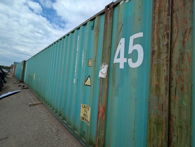 Lot 136 - 45 FT Shipping Container