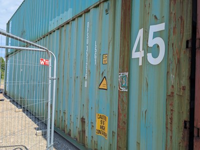 Lot 159 - 2009 45 FT Shipping Container