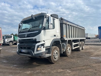 Lot 8 - 2017 Volvo FMX 420 Rigid Tipper 8x4 Euro 6