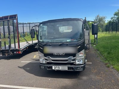 Lot 40 - 2019 Isuzu Grafter N35.125 Dropside Euro 6