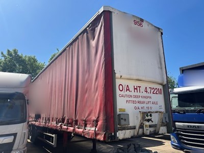 Lot 73 - 2012 SDC Curtainside Trailer