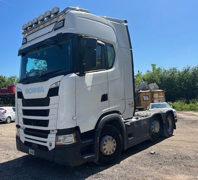 Lot 3 - 2019 (69 Plate) Scania S500 6x2 Tractor Unit Euro 6