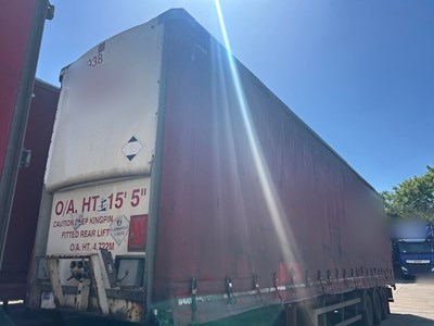Lot 72 - 2012 SDC Curtainside Trailer