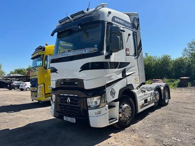 Lot 18 - 2019 Renault T-High 520 Comfort 6x2 Tractor Unit Euro 6