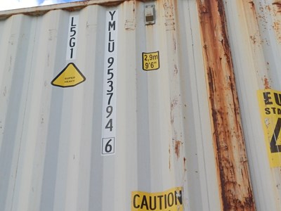 Lot 107 - 45 FT Shipping Container